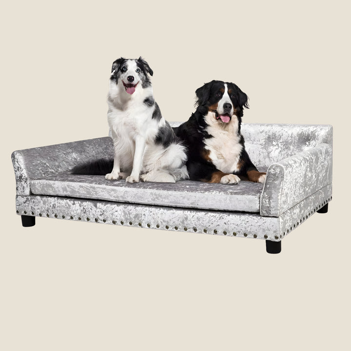 Luna's Place Heritage Dog Sofa - Slate