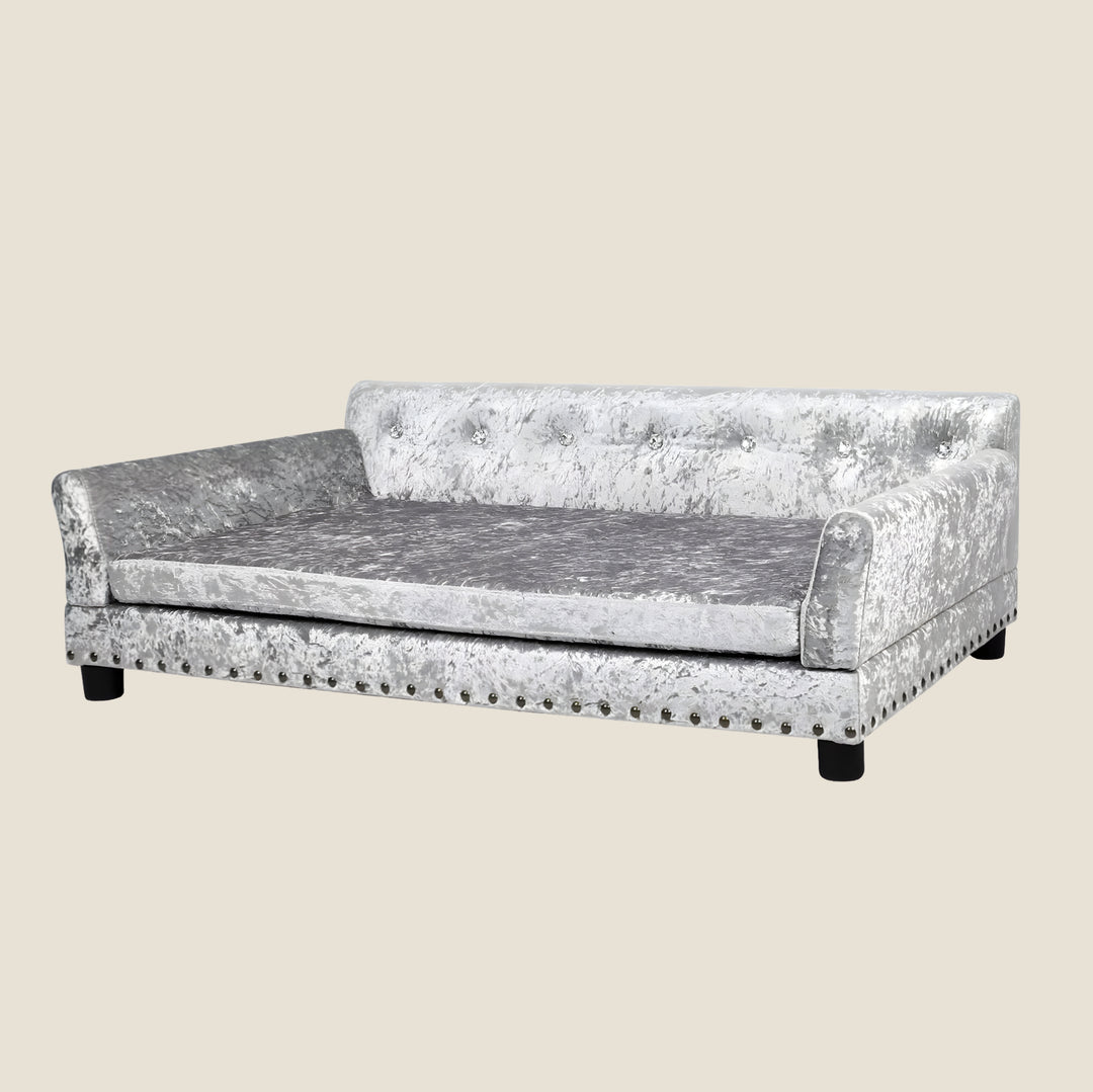 Luna's Place Heritage Dog Sofa - Slate