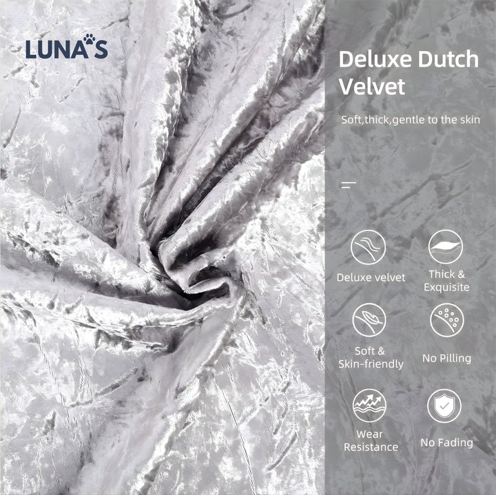 Luna's Place Heritage Dog Sofa - Slate