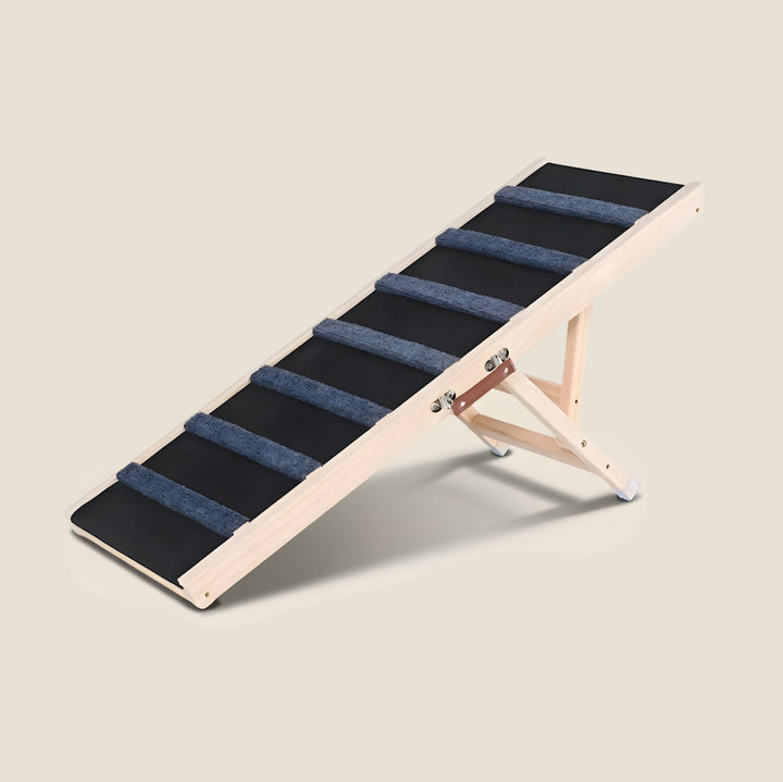 Adjustable Wooden Dog Ramp