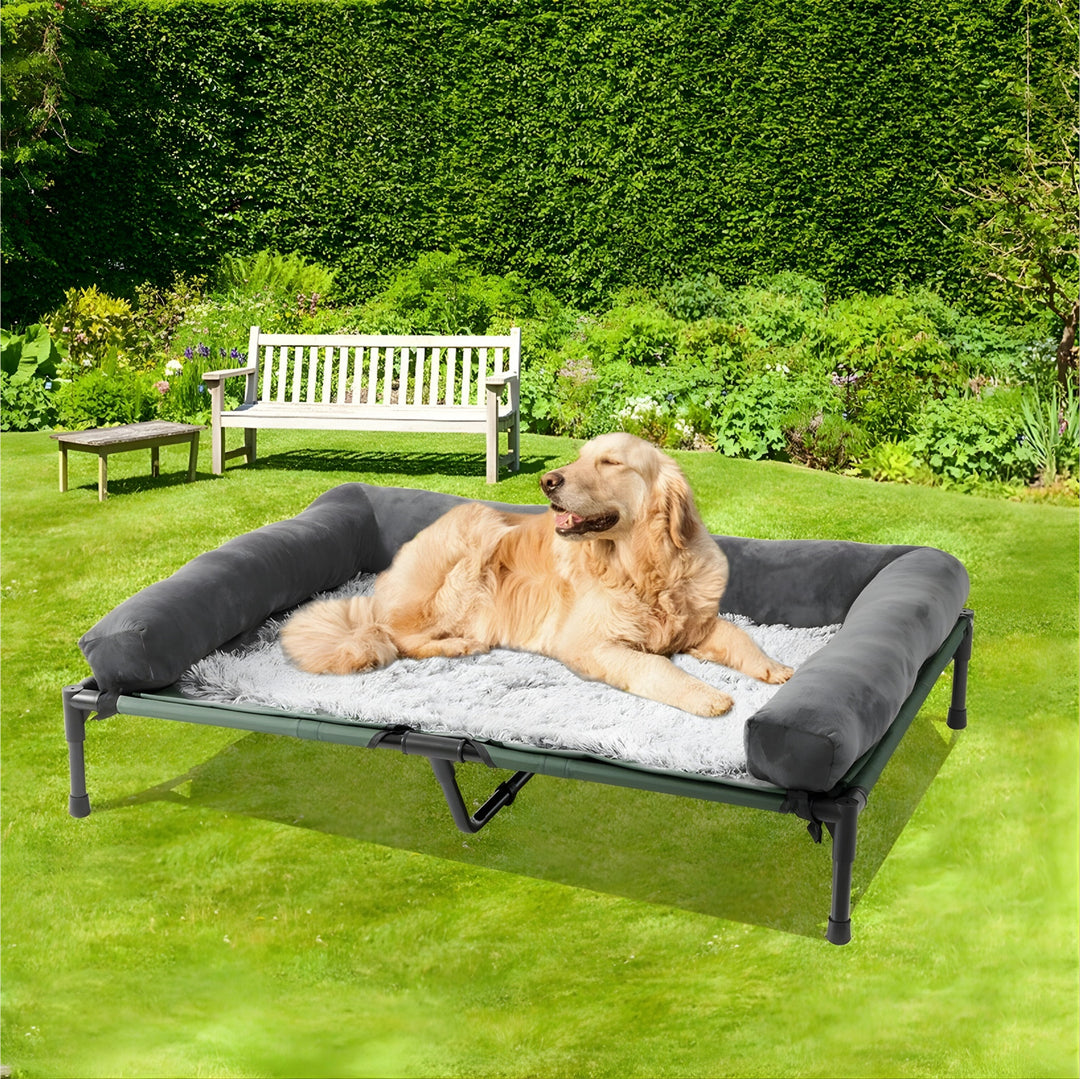 Bolster Elevated Dog Bed